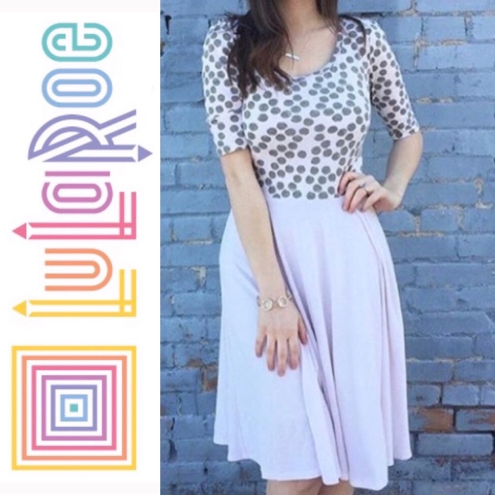 LulaRoe “Nicole” Midi Dress